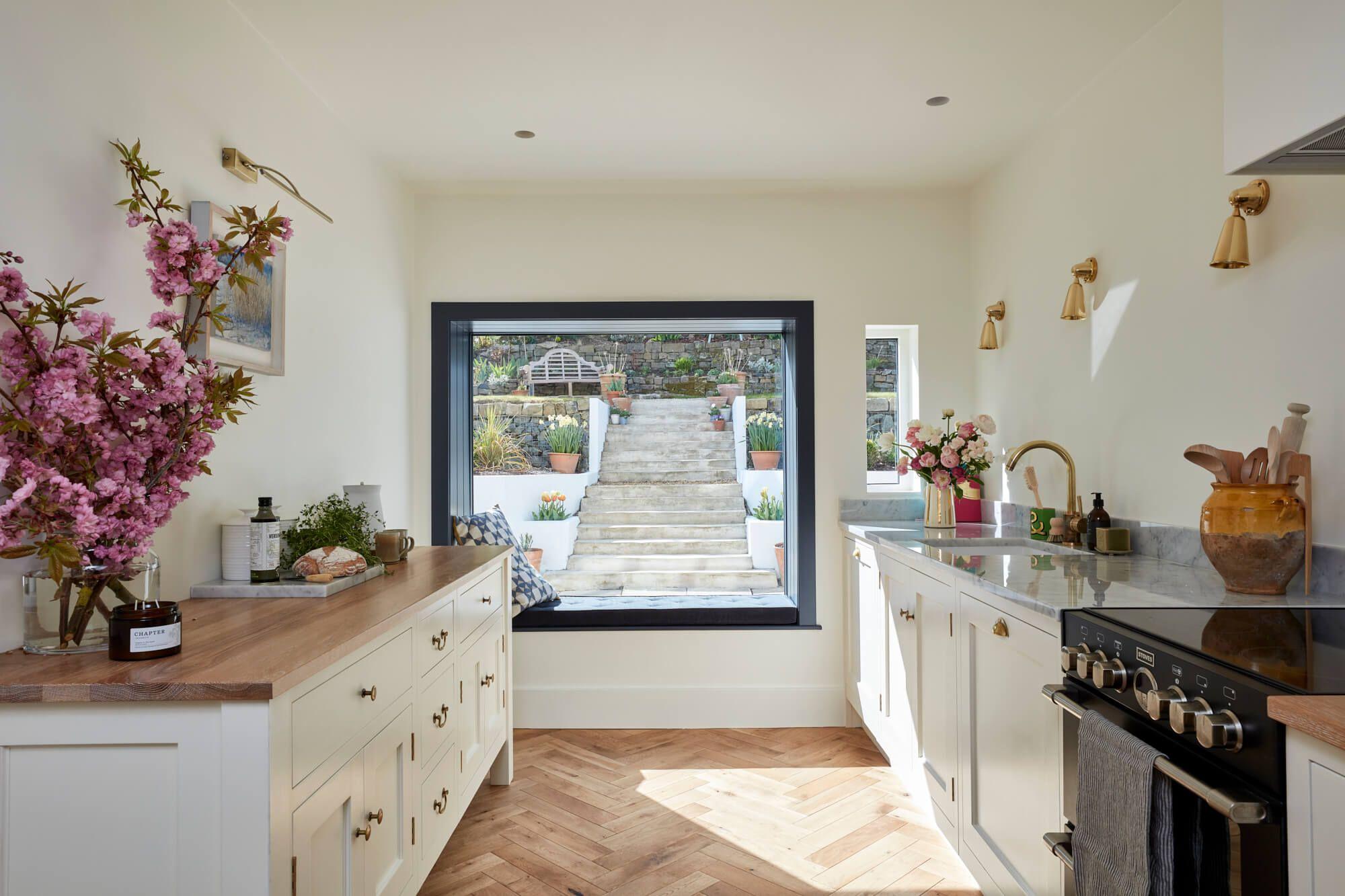 This neglected 1920s house was transformed by calming colours, elegant fixtures and clever use of light.